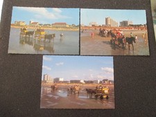 RARE Rare Collection Lot Postcard Old Time 3x Cuxhaven with Watt Cars after NEW WORK!