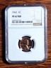 1962 Lincoln Cent NGC PF 67 RD Philadelphia Lincoln Memorial