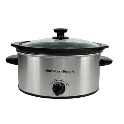 Hamilton Beach, The Comfort Cook Schongarer, 3,5 l, silber, HBSC040S