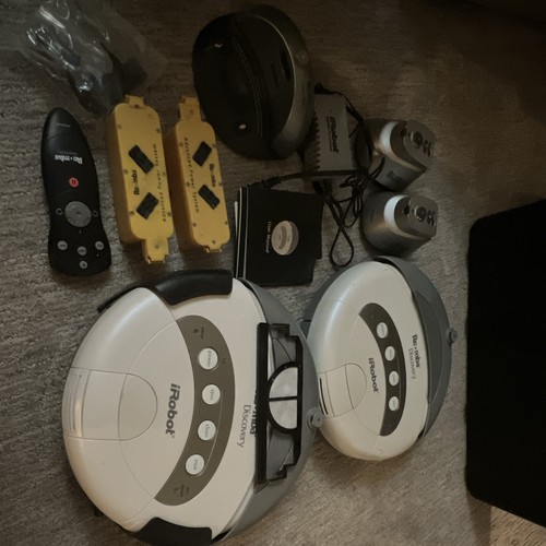 iRobot Roomba Discovery Robot Vacuum w/ Home Base Remote Charger Battery