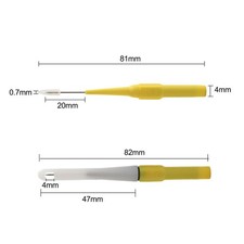 Banana Test Leads Workshop Diagnostics 4mm Connector Non-damaging Testing