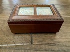 Sister Wood Music Box Jewelry & Picture Frame Plays That’s What Friends are For — photo 3