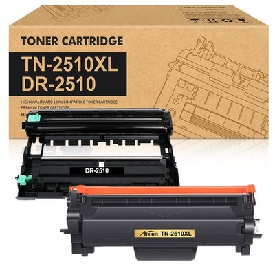 XXL kompatibel Toner TN2510 Trommel DR-2510 für Brother HL-L2400DWE MFC-L2835DW
