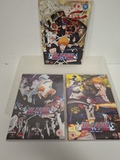 BUNDLE OF 3 BLEACH THE MOVIE MANGA ANIME DVDS REG 2 ENGLISH