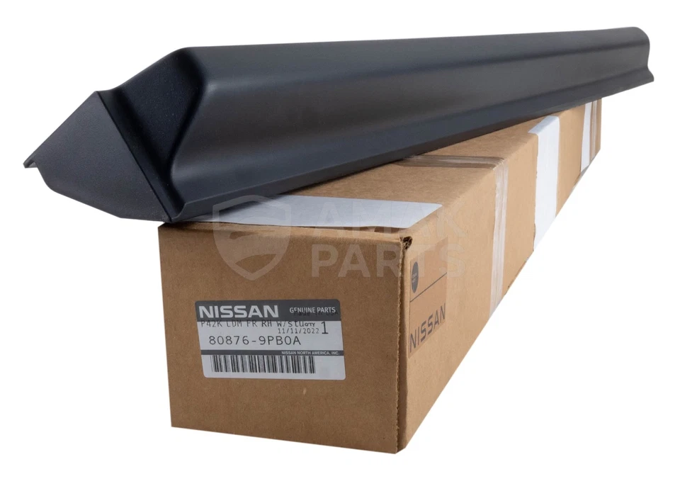 MOLDURA PUERTA INFERIOR DELANTERA DERECHA ORIGINAL OEM para NISSAN PATHFINDER 808769PB0A Foto 4 de 4