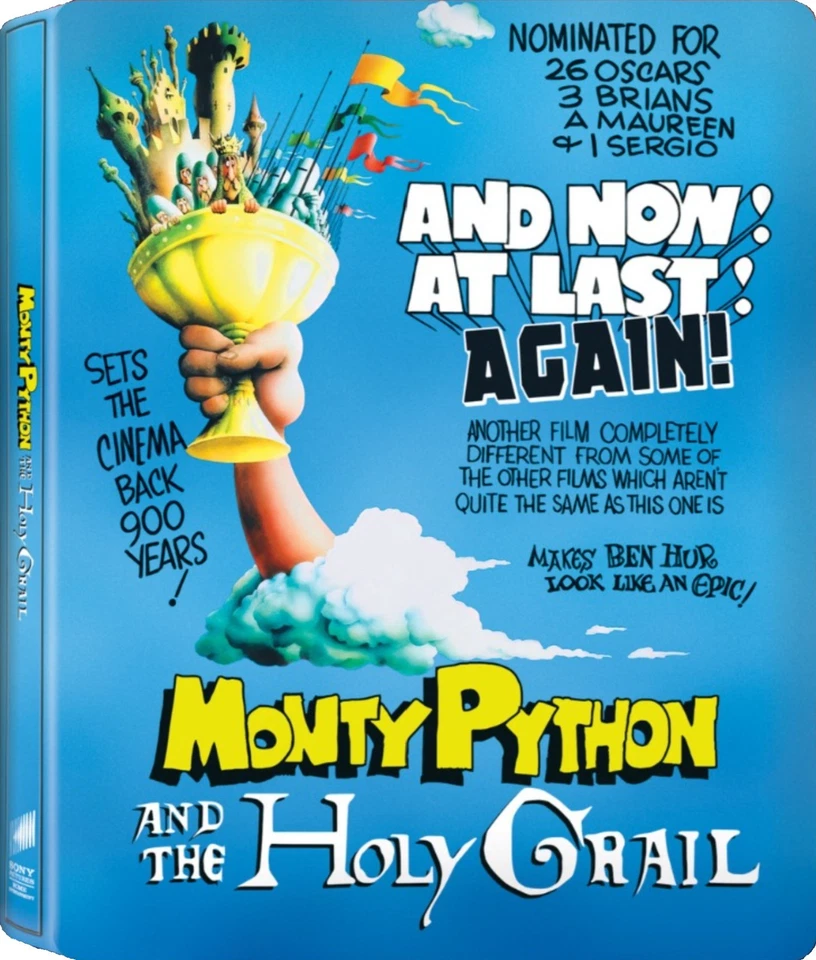 NEW Monty Python and the Holy Grail 4K SteelBook UHD Blu-ray [1975] No Dent - Image 2 of 4