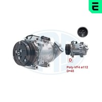 ERA Kompressor Klimaanlage 670033 12V FüR Fiat Ducato Bus 110 Multijet 120 4X4 3