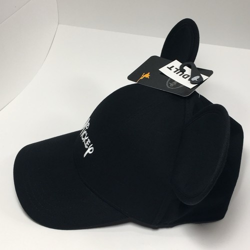 Disney Mickey Mouse Black Adjustable Snapback Baseball Cap Hat w/Ears Adult New! - Bild 4 von 21