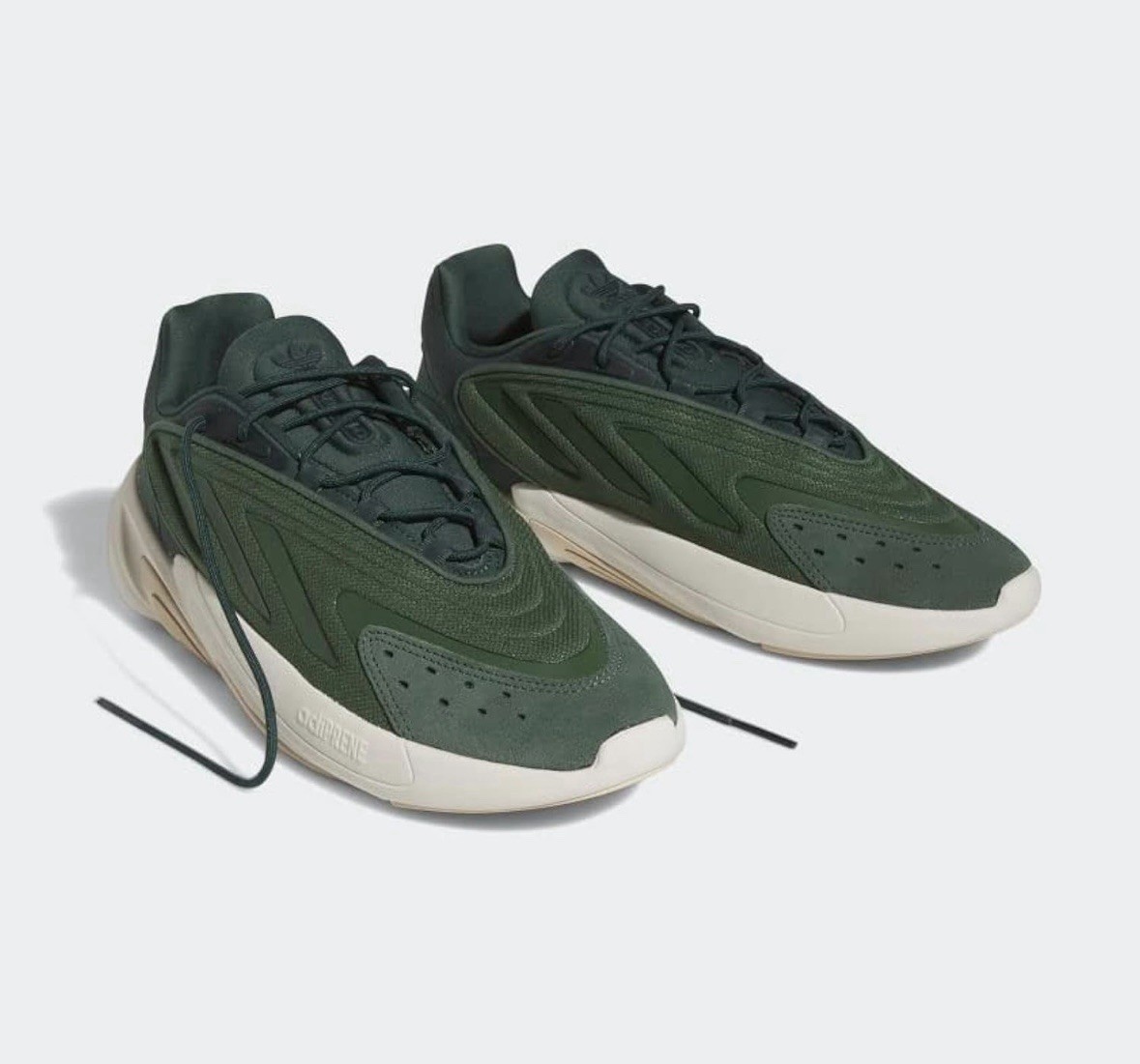 Men Adidas Ozelia Athletic Sneaker Shadow Green/Green Oxide
