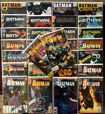 30X BATMAN LOT! All Vintage 1993-02 V1 #501-603 issues KNIGHTQUEST! NO MANS LAND