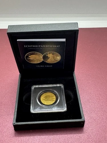1/1000 oz Gold Double Eagle Proof Coin