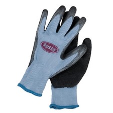 Berkley Coated Fishing Gloves Textured Grip Heavy Duty Washable One Size Blue...
