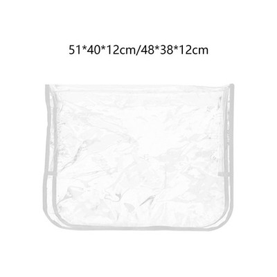Stuhllehnenbezug, transparent, tragbar, leicht, stabil, Stuhlschutzbezug,