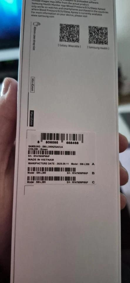 BRAND NEW SEALED BOX - Genuine Samsung Galaxy Ai Watch 7 - 40mm Green SM-L300 - Image 4 of 4