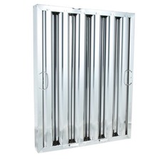 Mavrik 25 in x 20 in Stainless Steel Hood Filter w/ Hooks