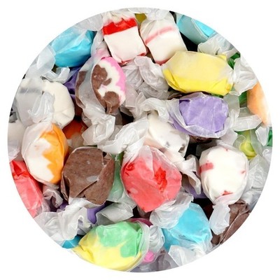 Salt Water Taffy Assorted Mix, 1 Pound Bulk Bag, 10 Assorted Flavors,...