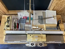 TESTED! Bulky Singer/Studio MOD SK890 9mm Electronic Knitting Machine+++