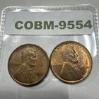 VINTAGE Wheat Penny Lot: 1930 P + 1932-D COBM-9554