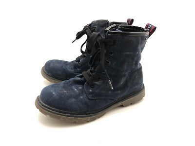 Tailor Schnürstiefeletten Tom Tailor Stiefeletten Blau Stiefel