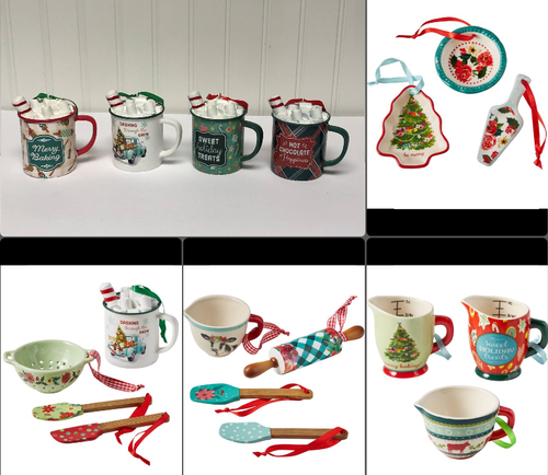 Pionierin Frau Urlaub Ornamente Cup Pie Servierplatte Nudelholz Spatel Sie wählen * - Bild 1 von 155