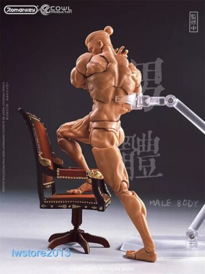 Romankey X COWL 1:12 Yellow Flexible Man Jointed 6