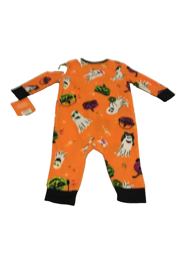 Hyde And Eek Zucca Fantasma Halloween Pile Bambino Sleep 'n Play 3-6 Mesi Nuovo con etichette - Foto 4 di 5