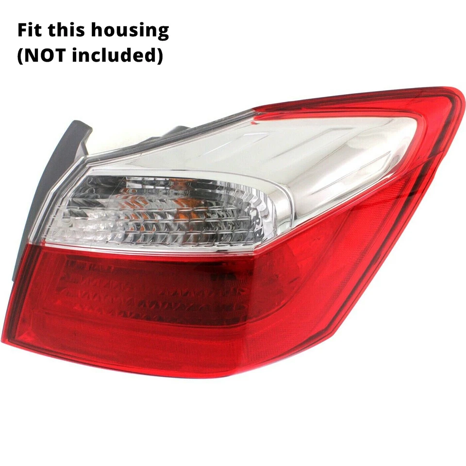 Bombilla LED trasera amarilla giratoria para Honda Accord 2013-2015 sedán exterior, juego plug Foto 3 de 4