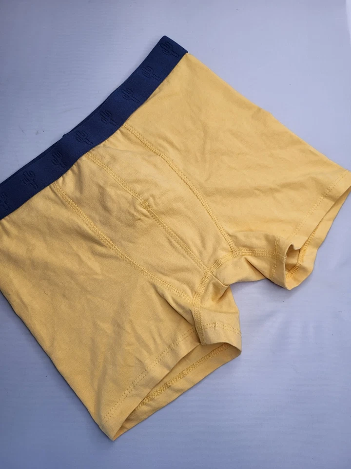 Zara BOY YELLOW BLUE  Boxer Briefs Size 11 12 - Image 2 of 4
