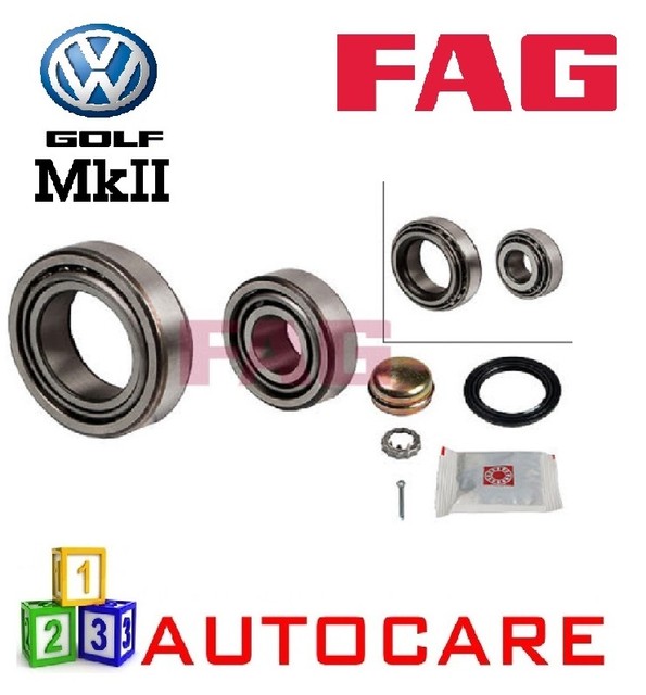 FAG Rear Wheel Bearing Kit For VW Golf MK2 (8392) eBay