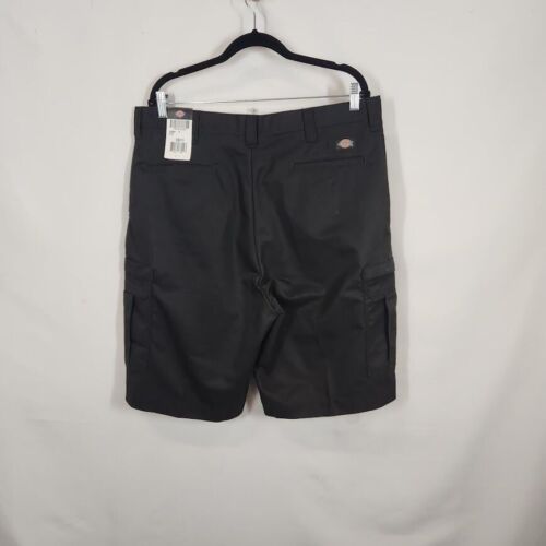 Dickies LR42 Premium 11 Industrial Cargo Shorts - Black 38W - Picture 6 of 11