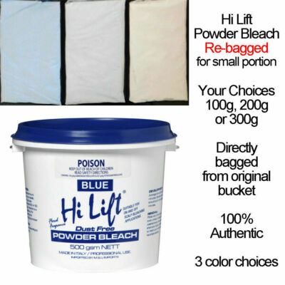 Hi-Lift Powder Hair color Highlighter Blonde Violet Blue Silver Re ...