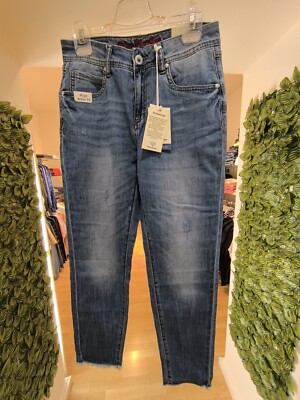 Blue Monkey Damen Jeans Typ Ava 30708X, Length 27, UVP 69,99