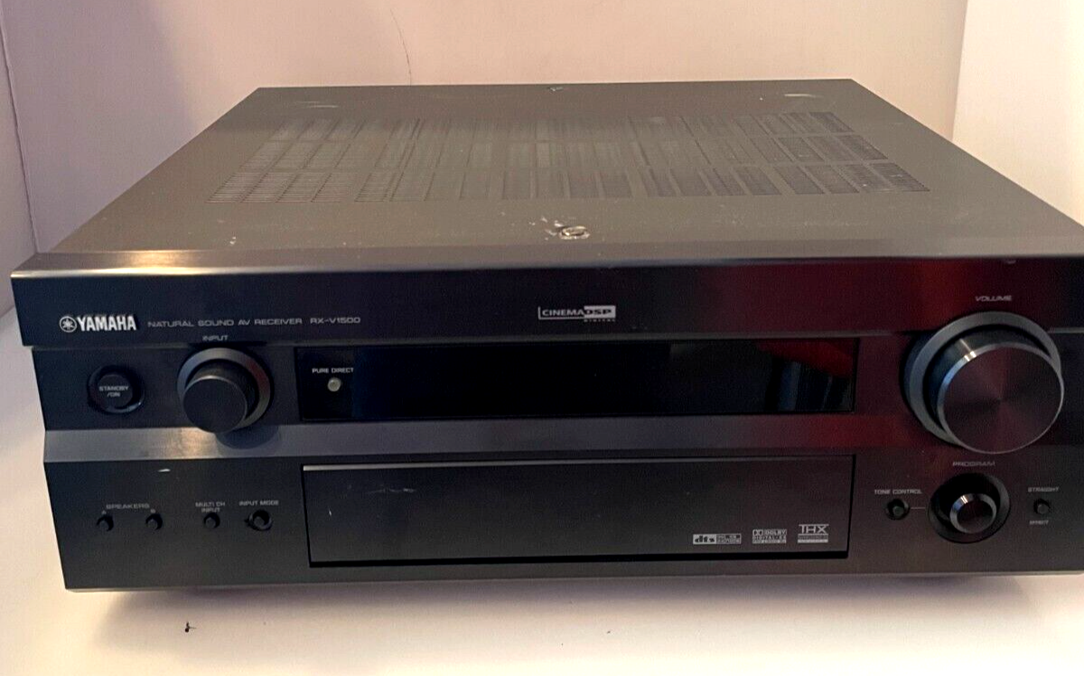 Yamaha Natural Sound 7.1 Channel Receiver RX-V1500, Great Sound