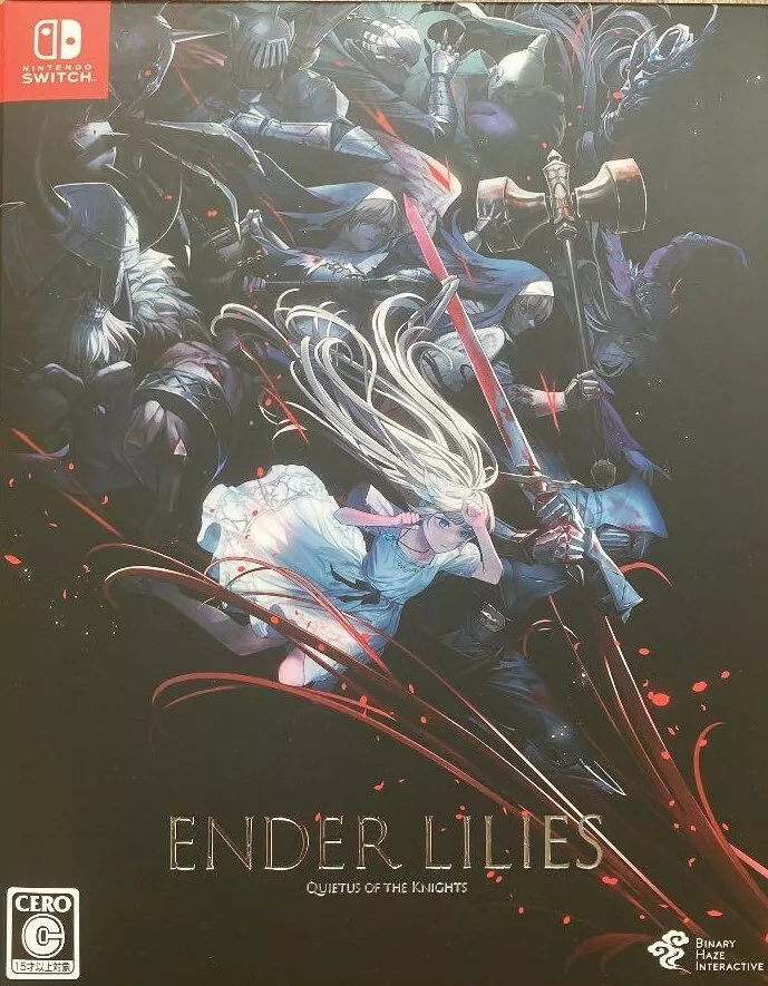 Switch Limited ENDER LILIES Quietus of the Knights Art works Book CD From  Japan