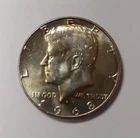 1968-D Kennedy Silver Clad Half Dollar AU Nice Toning
