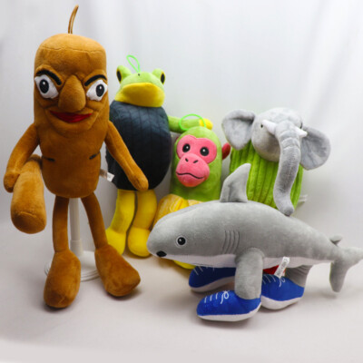 set/9pcs tung tung tung sahur stuffed plush game doll collection