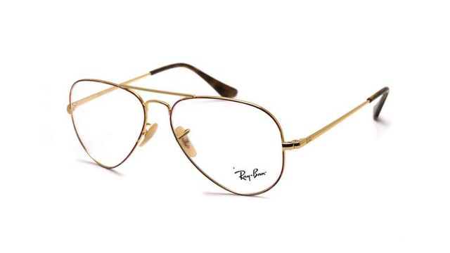 Ray-Ban Eyeglasses Frames 6489 Aviator 2945 Gold Top on Havana 58mm Mens  for sale online | eBay