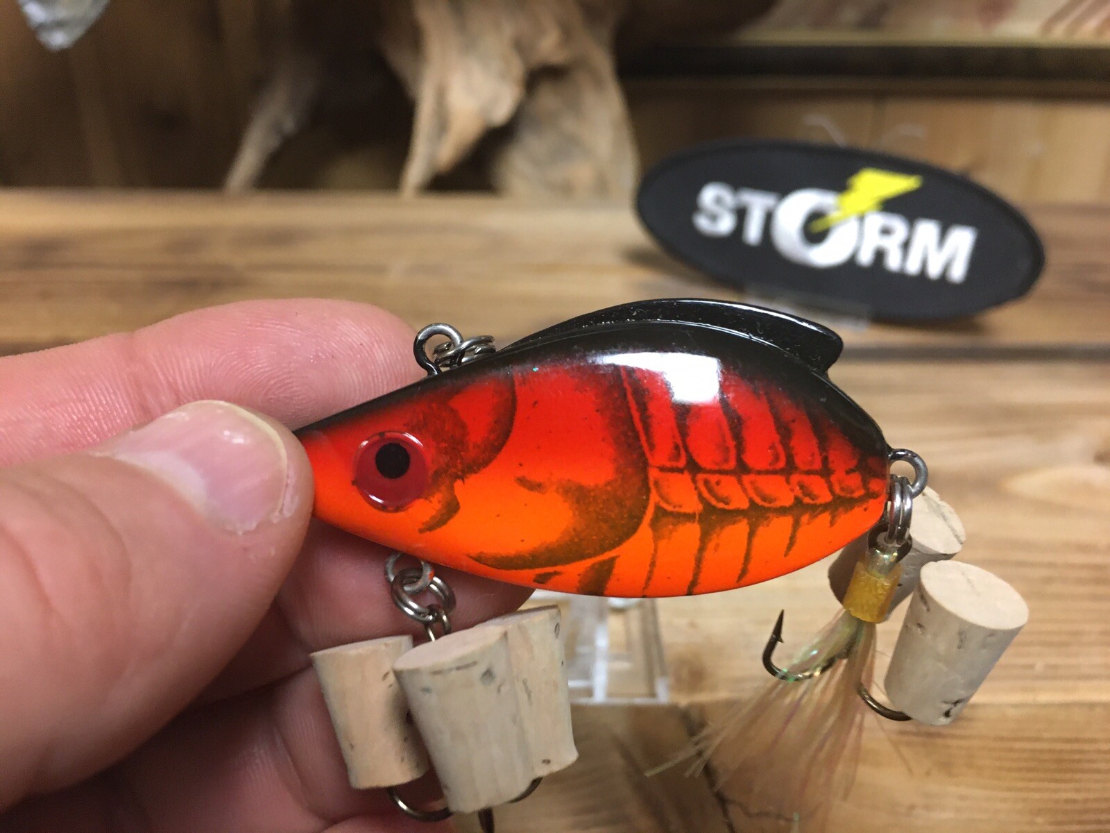 Vintage Storm Pre Rapala Very Rare Prototype Whiz Bang Lil Tex Bass Fishing Lure - Image 4