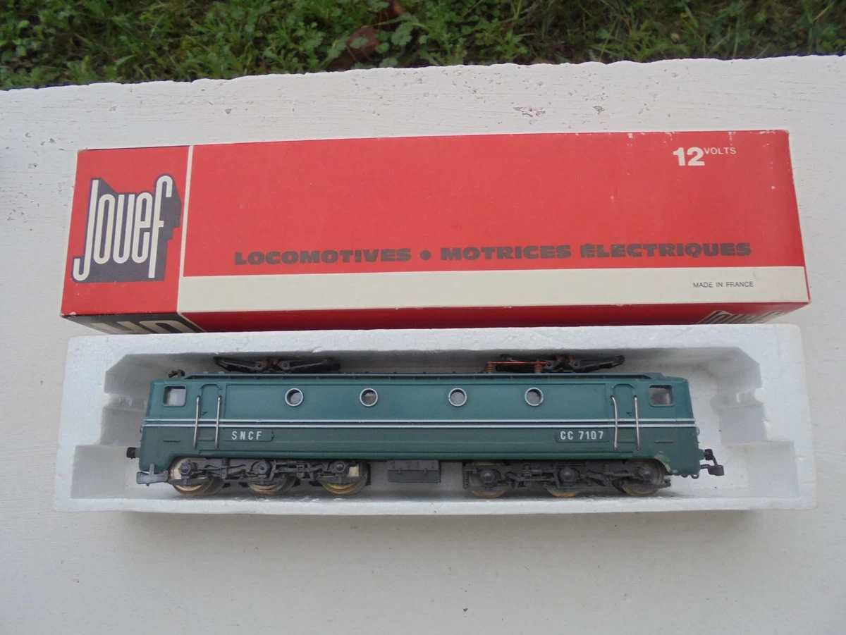 JOUEF CC 7107 SNCF, Echelle HO Locomotive Electrique - Verte EUR 32,00 - FR