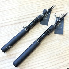 ORCA Telescopic Spinning Rod 5ft 5.6ft 6ft 2-4lb Casting Travel Rod Carbon Trout