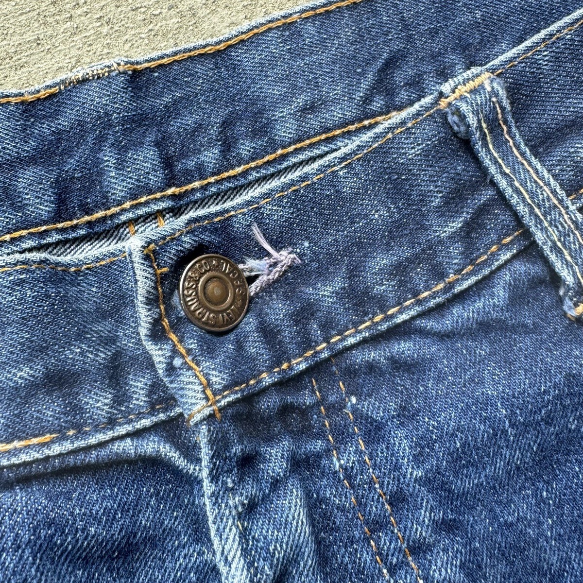 Vintage Levis 517 Big E Jeans 36x30 1960's Talon Zip Rare Vintage Levis 517 Big E Jeans 36x30 1960's Talon Zip Rare