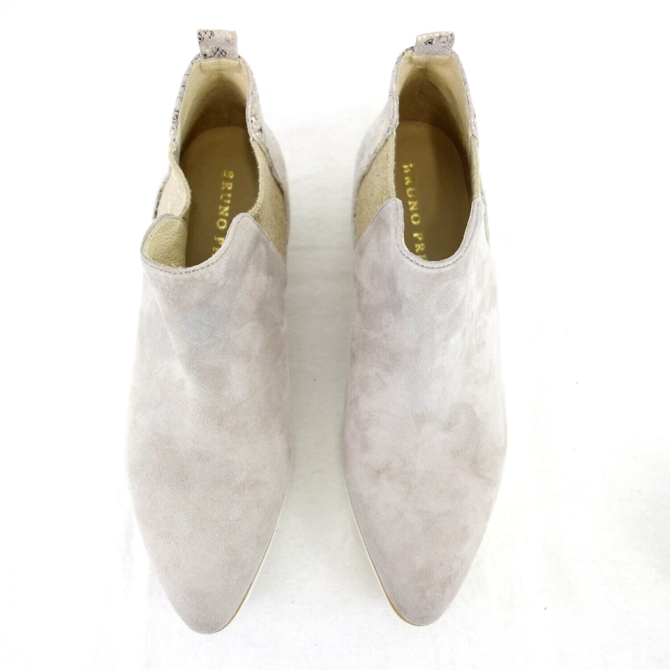 Stiefeletten Bruno Premi beige Schuhe Damen Chelsea Boots echt Leder 38 Neu - Bild 4 von 4