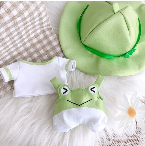 Plush Doll Clothes Frog Outfit 