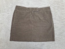 J. Crew Skirt Women's 6 Tan Corduroy Stretch Straight Pockets Casual Career