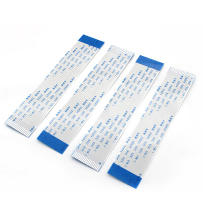 100PCS FFC Ribbon Flexible Flat Cable 4/6/8/10/12/14/16/18/20 Pin Pitch Type A/B