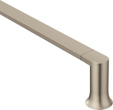 MOEN Genta 24" Wall Mounted Towel Bar- Spot Resist Brushed Nickel BH3624BN
