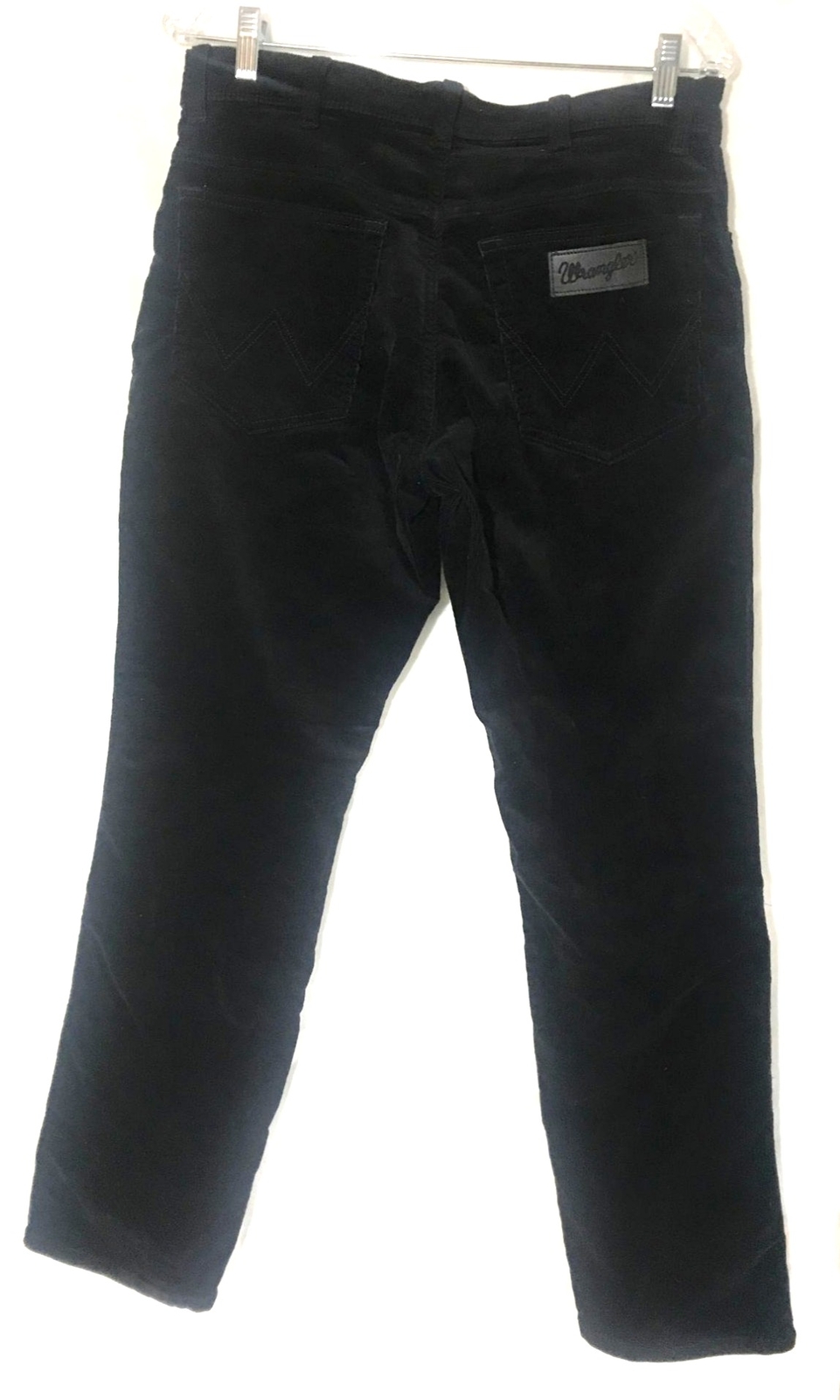 Wrangler Mens Corduroy Texas Slim Stretch Tapered Jeans Black 32X30 From USA