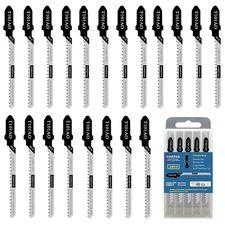 Jigsaw Blades T Shank 20PCS T101AO with Case, Compatible with Dewalt Bosch Black