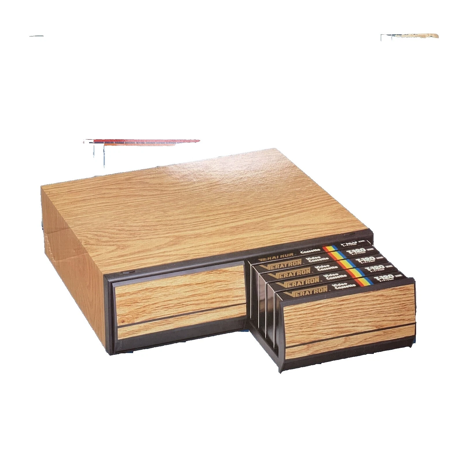 Los casos de medios de plástico rígido marrón y soluciones de almacenamiento