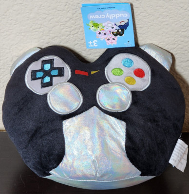 Idea Nuova Cuddly Crew Plush Gaming Controller Pillow Gamer BRAND NEW